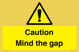 WV7857: Caution Mind the gap