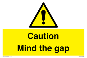 WV7857: Caution Mind the gap