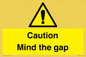WV7857: Caution Mind the gap