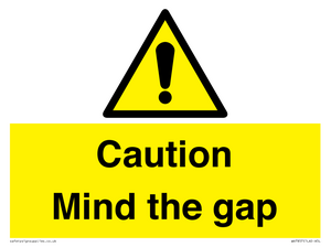 WV7857: Caution Mind the gap