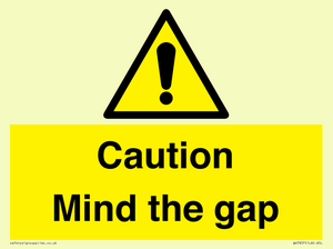 WV7857: Caution Mind the gap