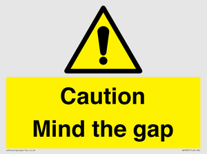 WV7857: Caution Mind the gap