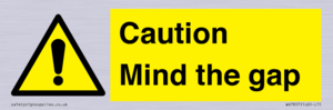 WV7857: Caution Mind the gap