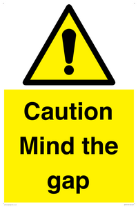 WV7857: Caution Mind the gap