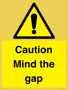 WV7857: Caution Mind the gap