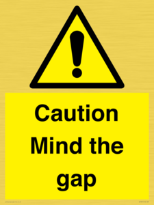 WV7857: Caution Mind the gap