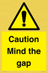 WV7857: Caution Mind the gap