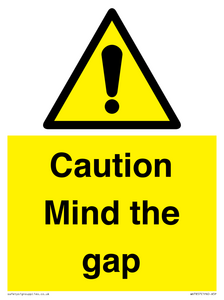 WV7857: Caution Mind the gap