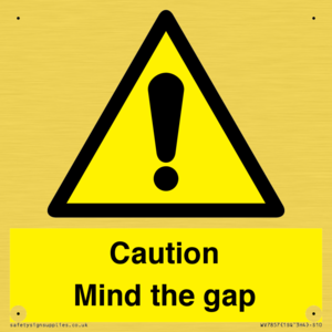 WV7857: Caution Mind the gap