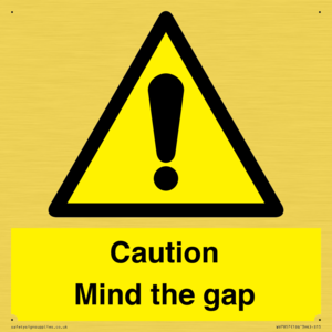 WV7857: Caution Mind the gap