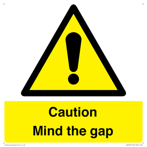 WV7857: Caution Mind the gap