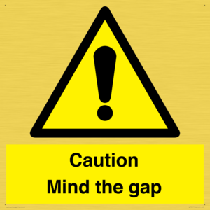 WV7857: Caution Mind the gap