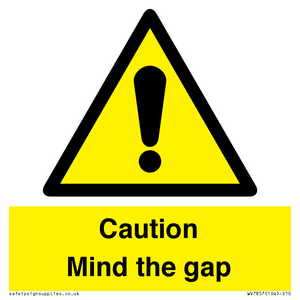 WV7857: Caution Mind the gap