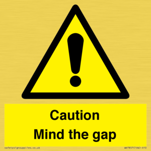 WV7857: Caution Mind the gap