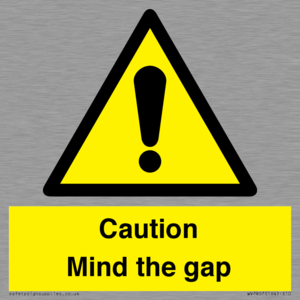 WV7857: Caution Mind the gap