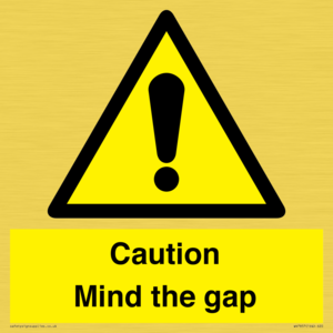 WV7857: Caution Mind the gap