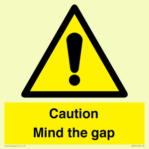 WV7857: Caution Mind the gap