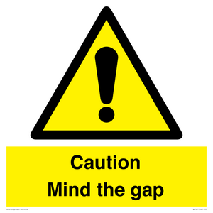 WV7857: Caution Mind the gap