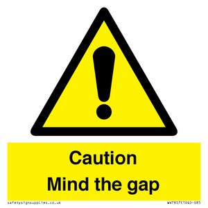 WV7857: Caution Mind the gap