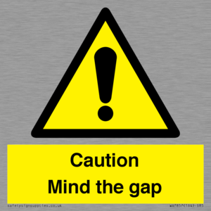 WV7857: Caution Mind the gap