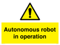 WV7858: Autonomous robot in operation