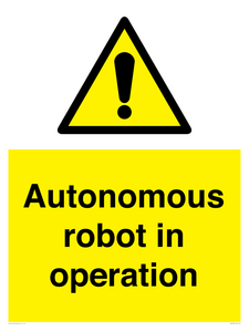WV7858: Autonomous robot in operation