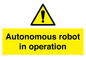 WV7858: Autonomous robot in operation