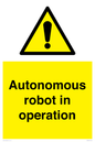 WV7858: Autonomous robot in operation