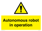 WV7858: Autonomous robot in operation