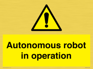 WV7858: Autonomous robot in operation