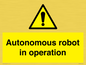 WV7858: Autonomous robot in operation