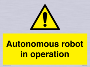 WV7858: Autonomous robot in operation