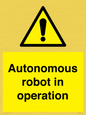 WV7858: Autonomous robot in operation