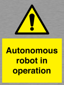 WV7858: Autonomous robot in operation