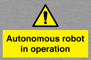 WV7858: Autonomous robot in operation
