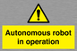 WV7858: Autonomous robot in operation