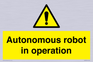 WV7858: Autonomous robot in operation