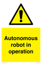 WV7858: Autonomous robot in operation