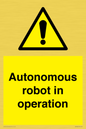 WV7858: Autonomous robot in operation