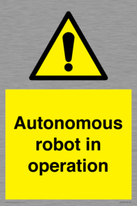 WV7858: Autonomous robot in operation