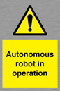 WV7858: Autonomous robot in operation
