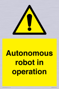 WV7858: Autonomous robot in operation
