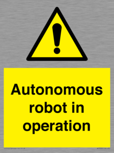 WV7858: Autonomous robot in operation