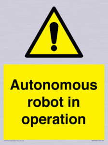 WV7858: Autonomous robot in operation