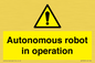 WV7858: Autonomous robot in operation