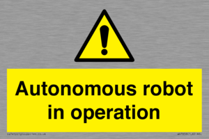 WV7858: Autonomous robot in operation