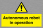 WV7858: Autonomous robot in operation