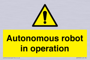 WV7858: Autonomous robot in operation
