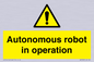 WV7858: Autonomous robot in operation
