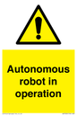WV7858: Autonomous robot in operation